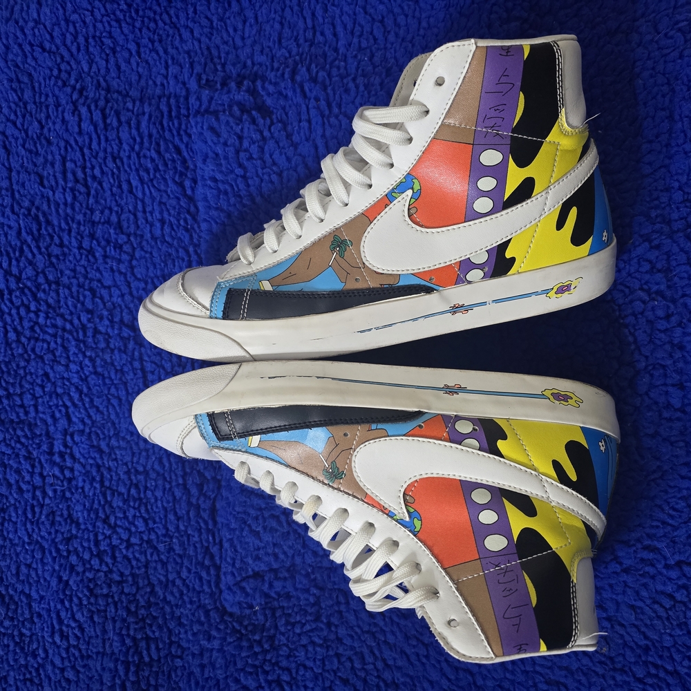 Nike BlazerColorful High-Top Sneakers